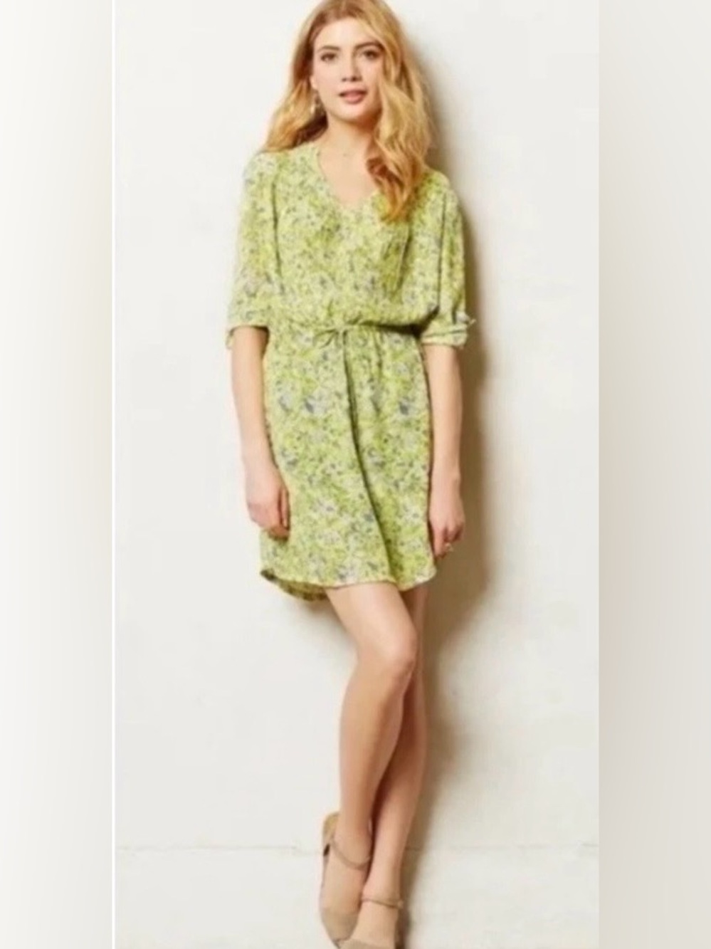 Maeve by Anthropologie Galen Dress With Pockets Size Medium Nwot